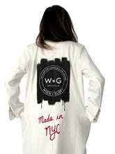 'Ze W+G Blazer' Painted Coat