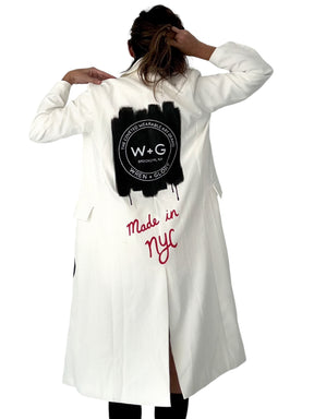 'Ze W+G Blazer' Painted Coat