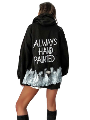 'Always Hand Painted' Hoodie