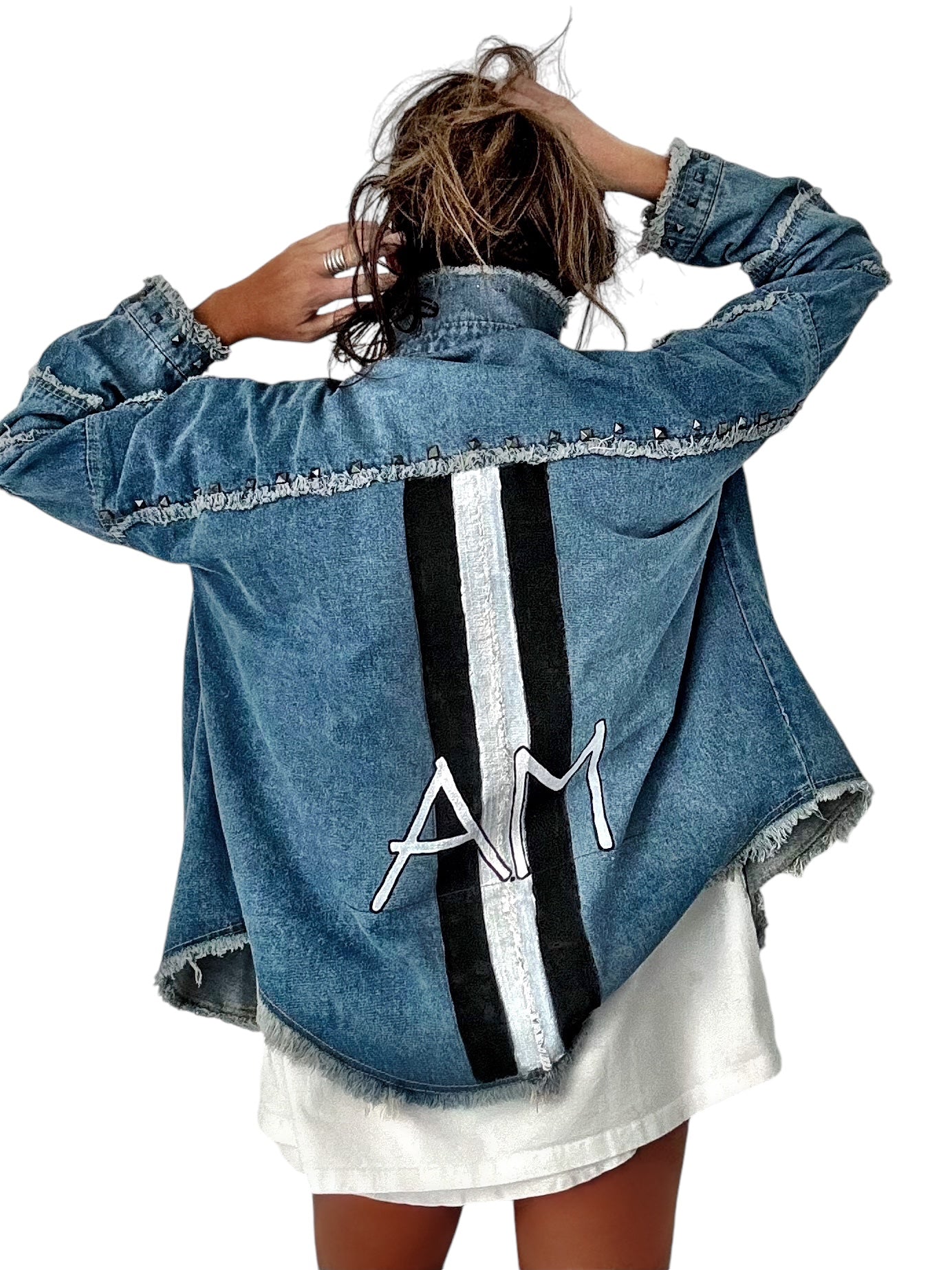 'Madison Ave' Personalized Denim Jacket