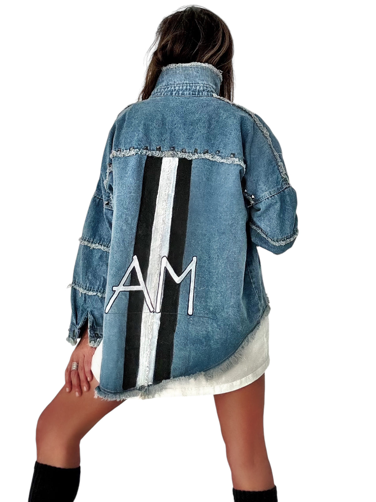 'Madison Ave' Personalized Denim Jacket