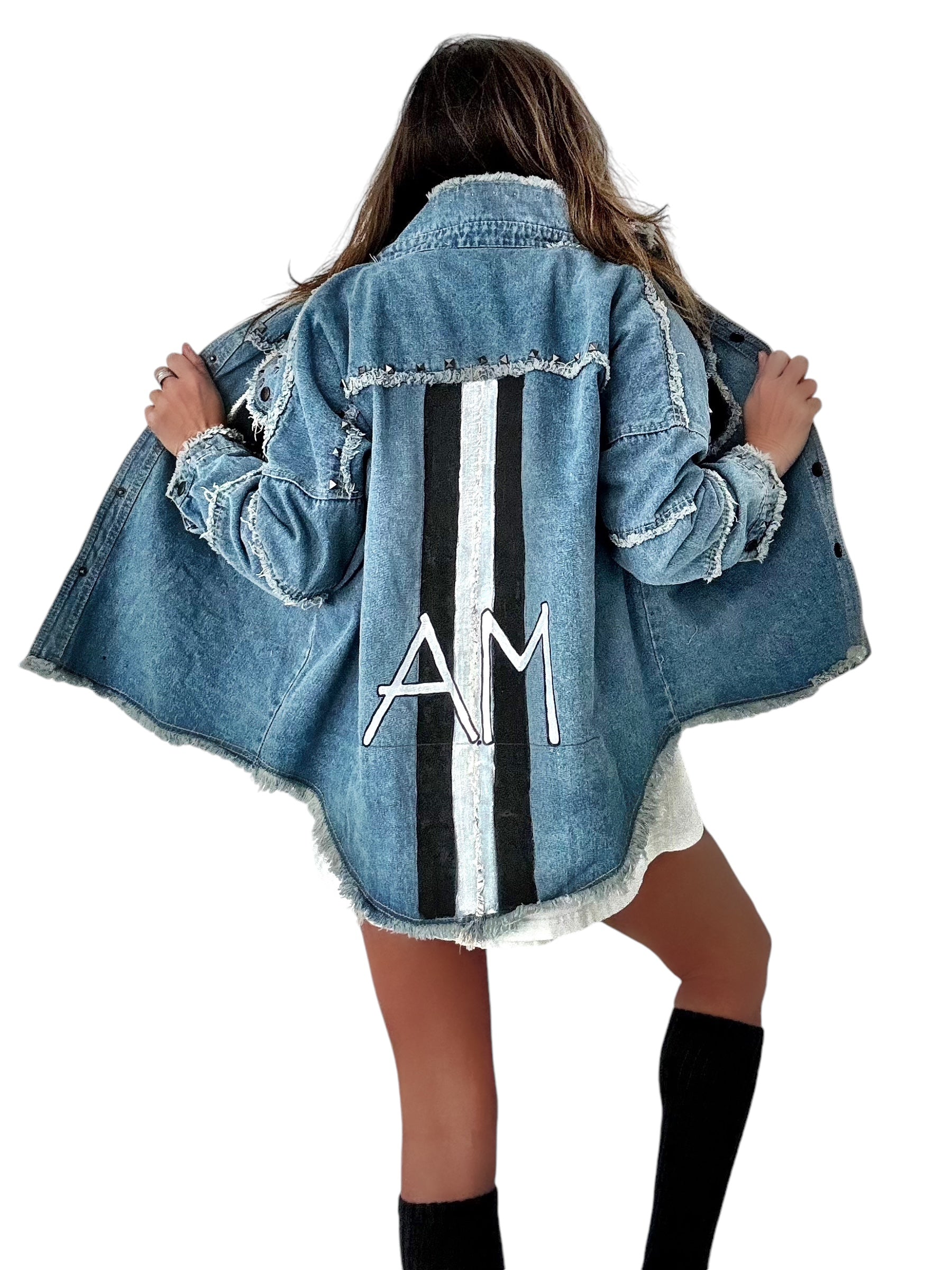 'Madison Ave' Personalized Denim Jacket