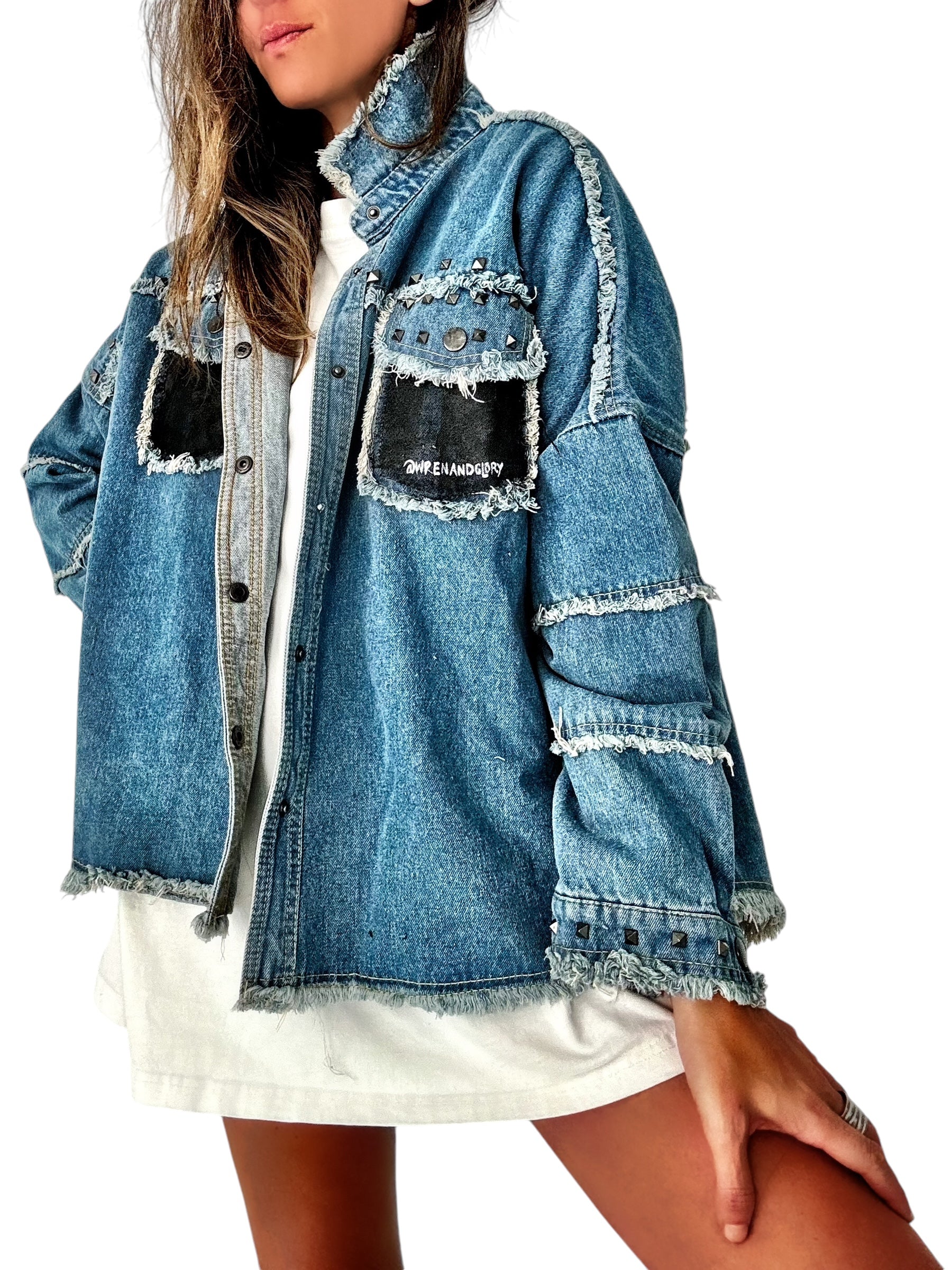 'Madison Ave' Personalized Denim Jacket