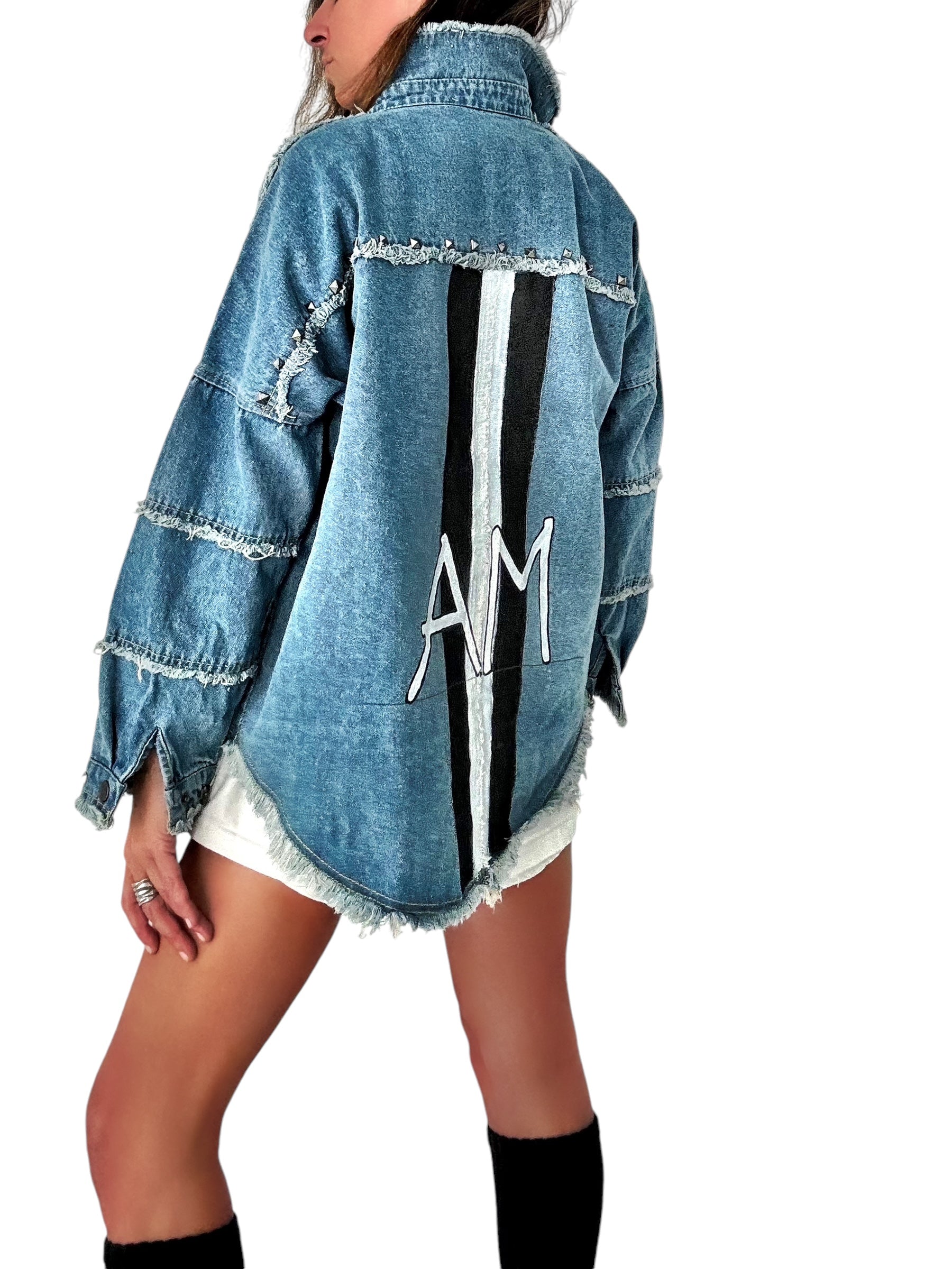 'Madison Ave' Personalized Denim Jacket