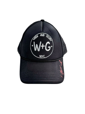 'W+G' Painted Foam Trucker Hat