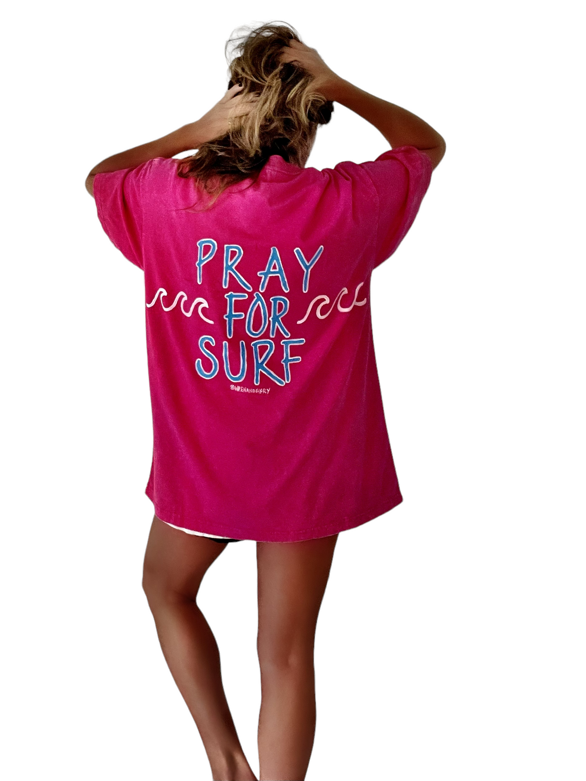 'Surf Prayers' Oversized T Shirt