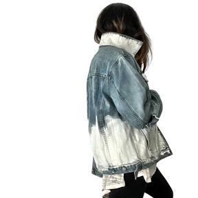 'Beyond White' Denim Jacket