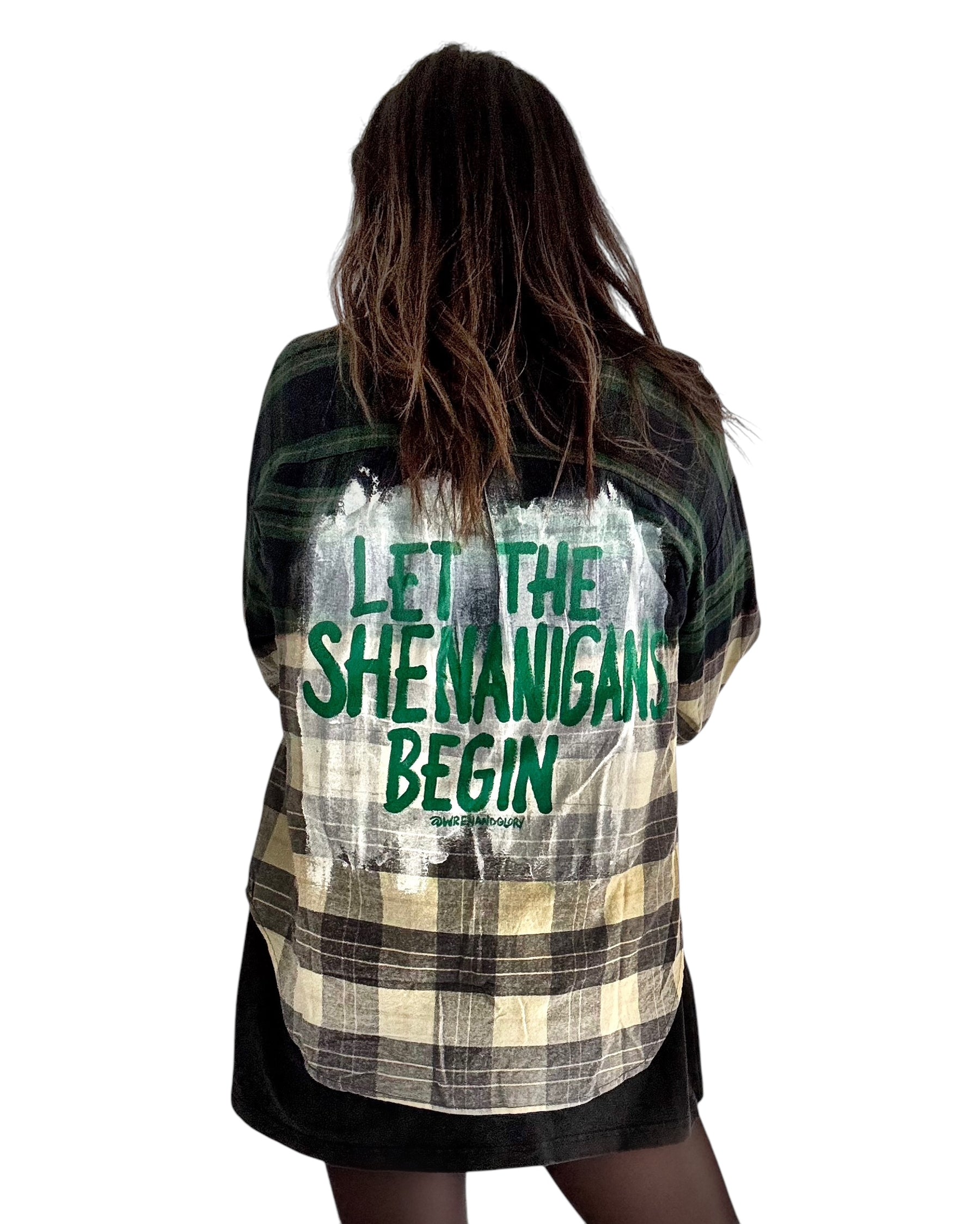 'Shenanigans' Flannel Shirt