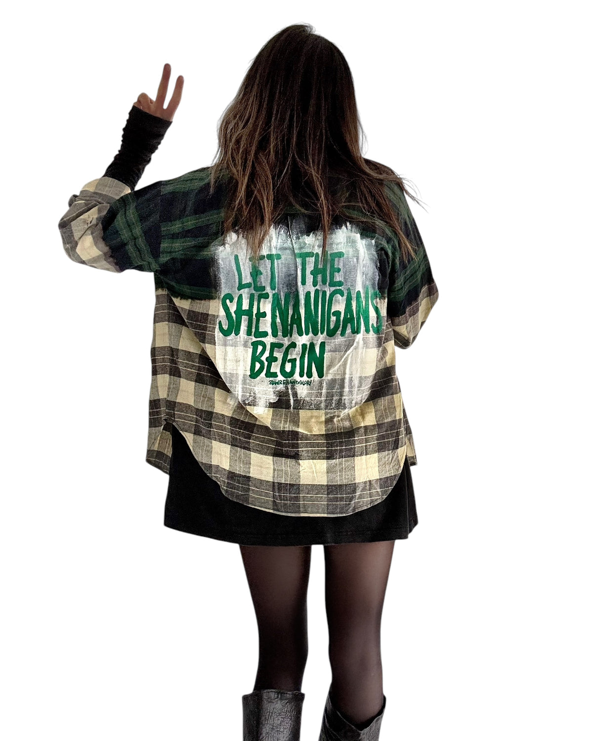 'Shenanigans' Flannel Shirt