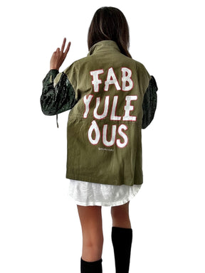 'Yule Time' Sequin Jacket