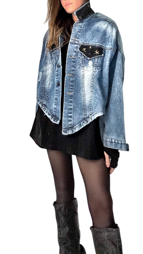 'Cheers!' Denim Jacket