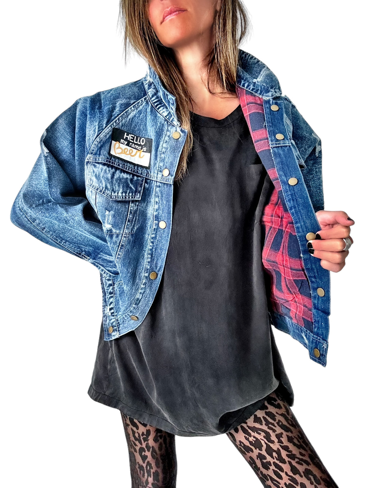 'Beer Season' Denim Jacket