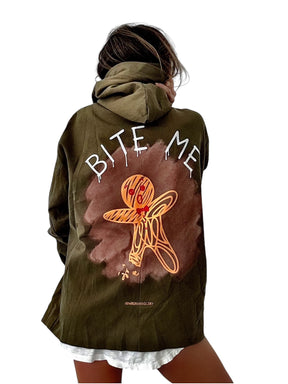 'Bite Me' Hooded Jacket