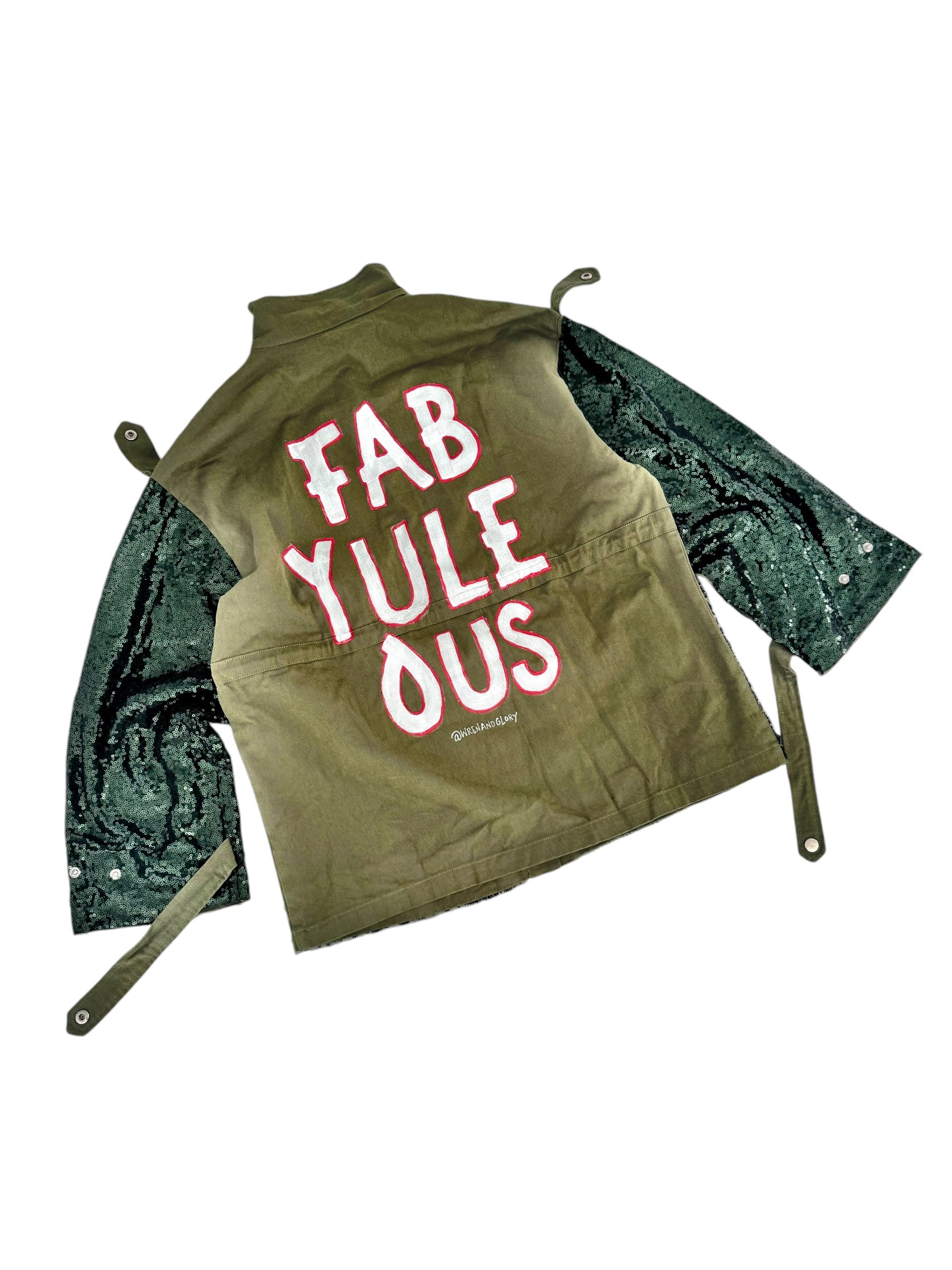 'Yule Time' Sequin Jacket