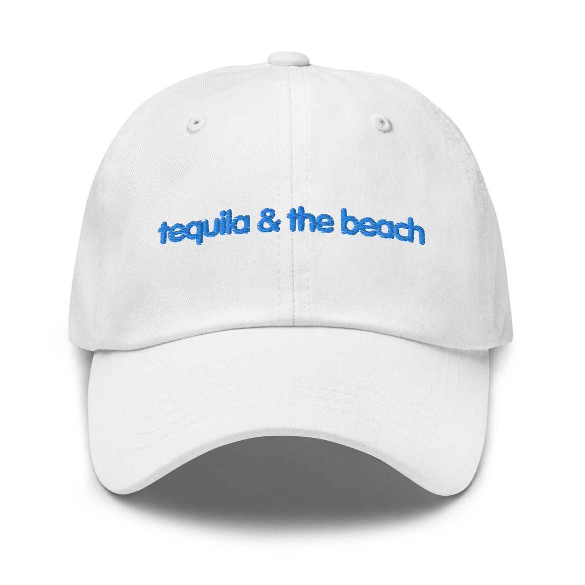 'Tequila + Beach' Embroidered Hat