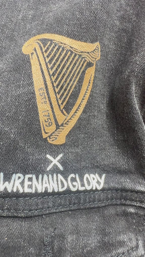 'Guinness Time' Painted Jacket