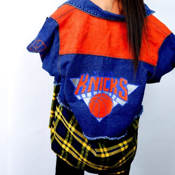 New york knicks denim on sale jacket