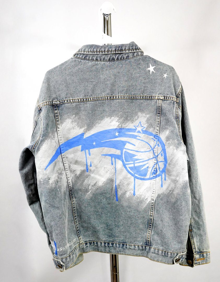 Wren + Glory 'Go Mavs' Denim Jacket - Women