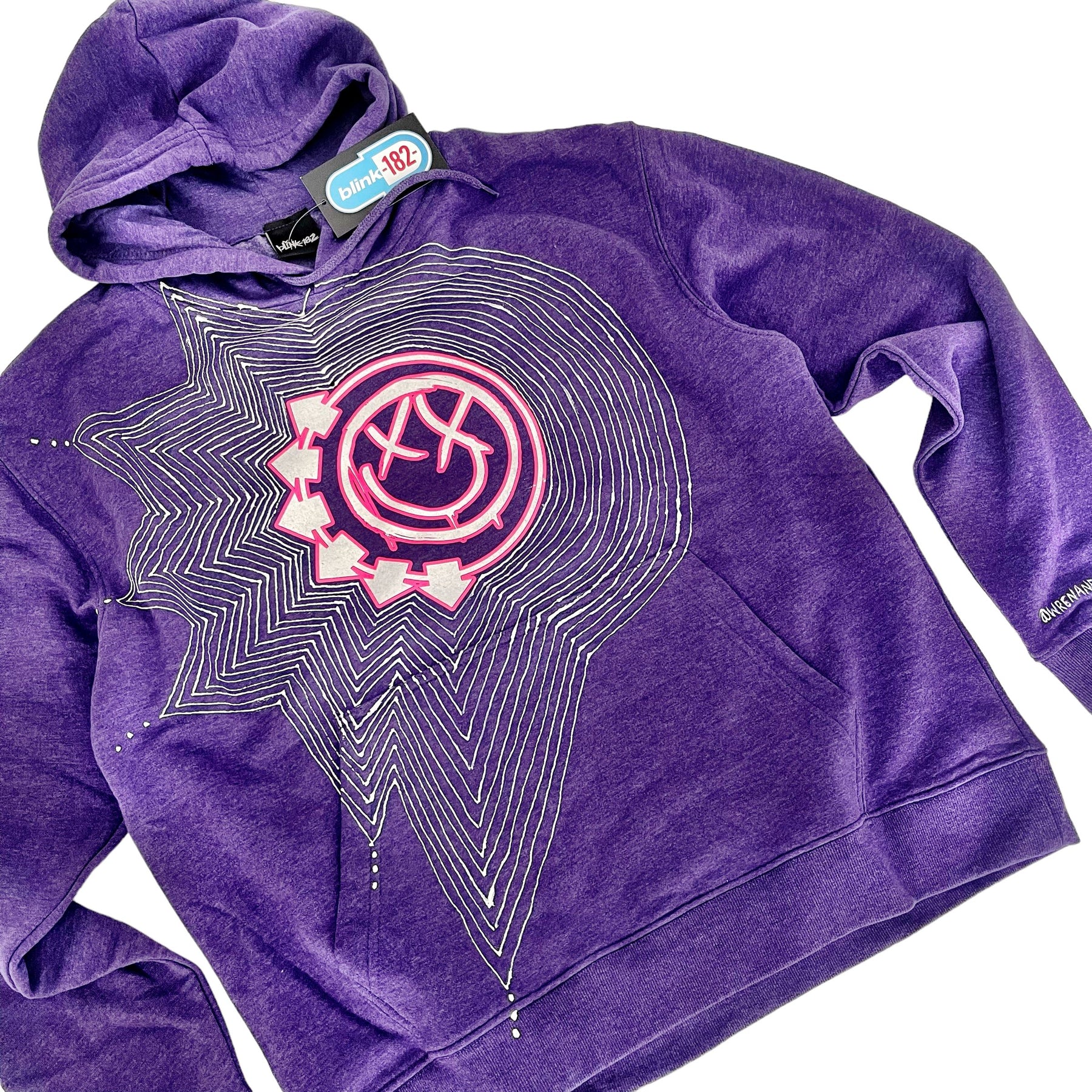 Blink 182 outlet zip up hoodie